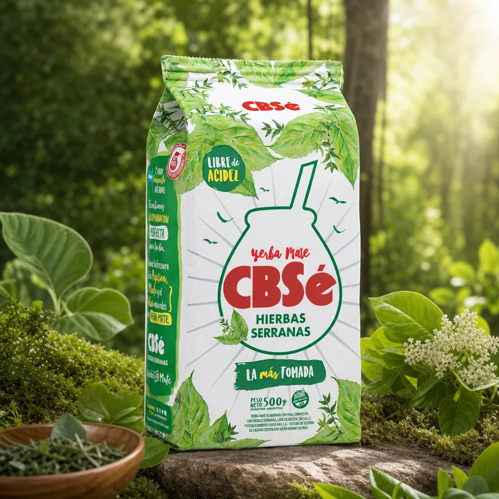 CBSé yerba mate-te • Citron - Limón • 500 g