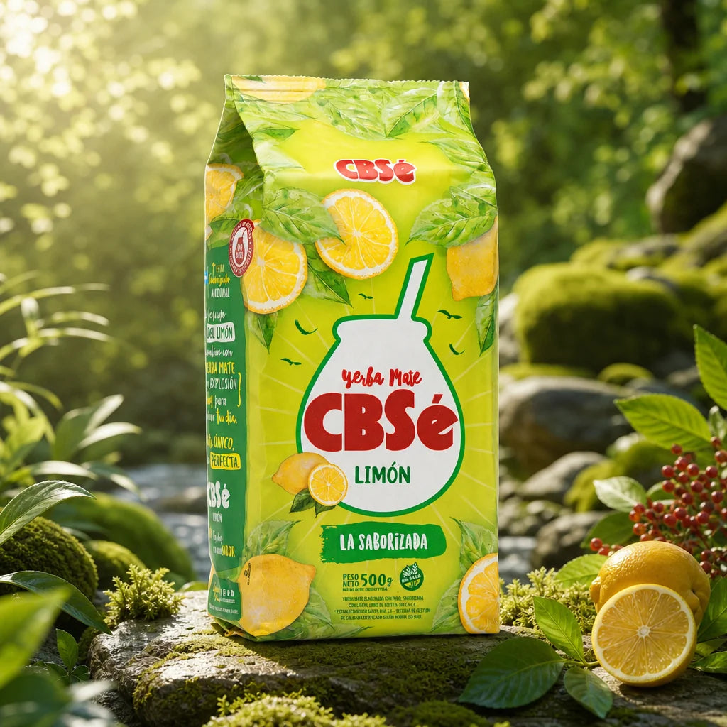 CBSé yerba mate-te • Citron - Limón • 500 g