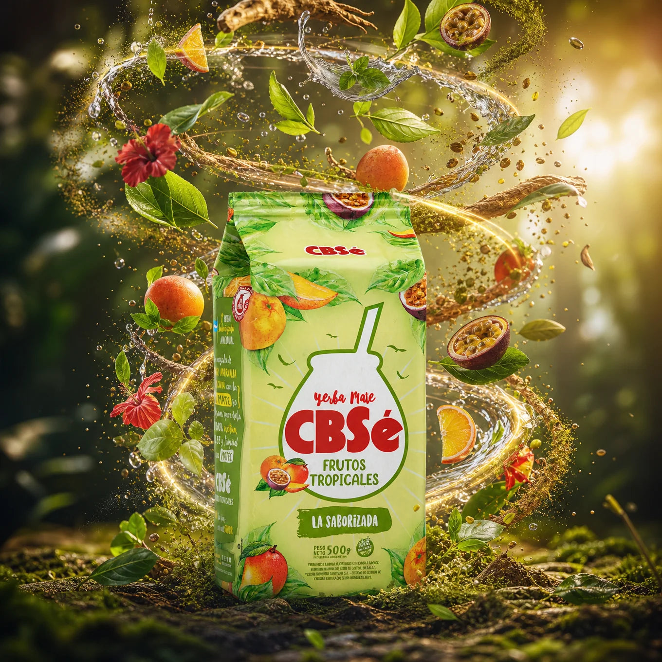 CBSé yerba mate-te • Citron - Limón • 500 g