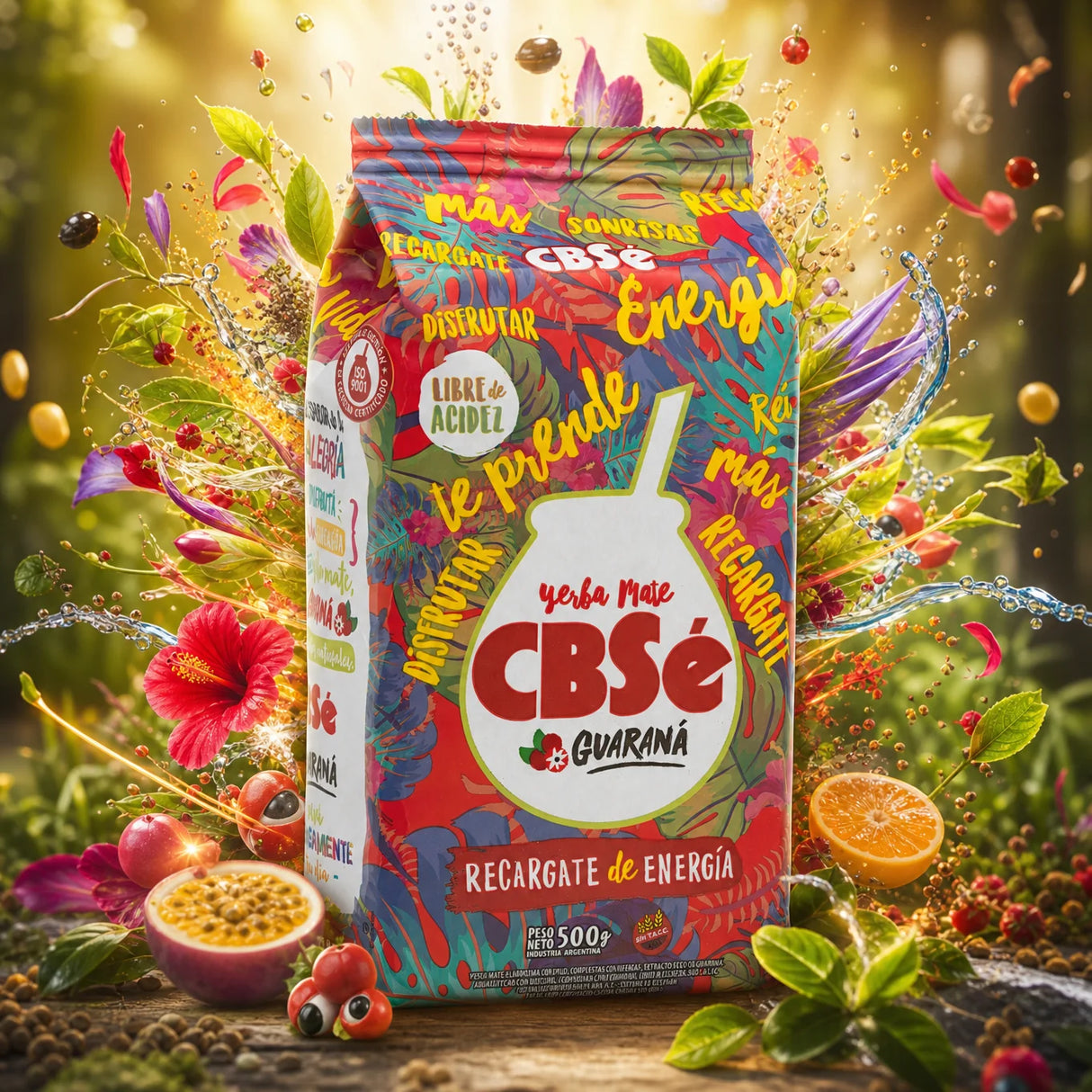 CBSé yerba mate-te • Citron - Limón • 500 g