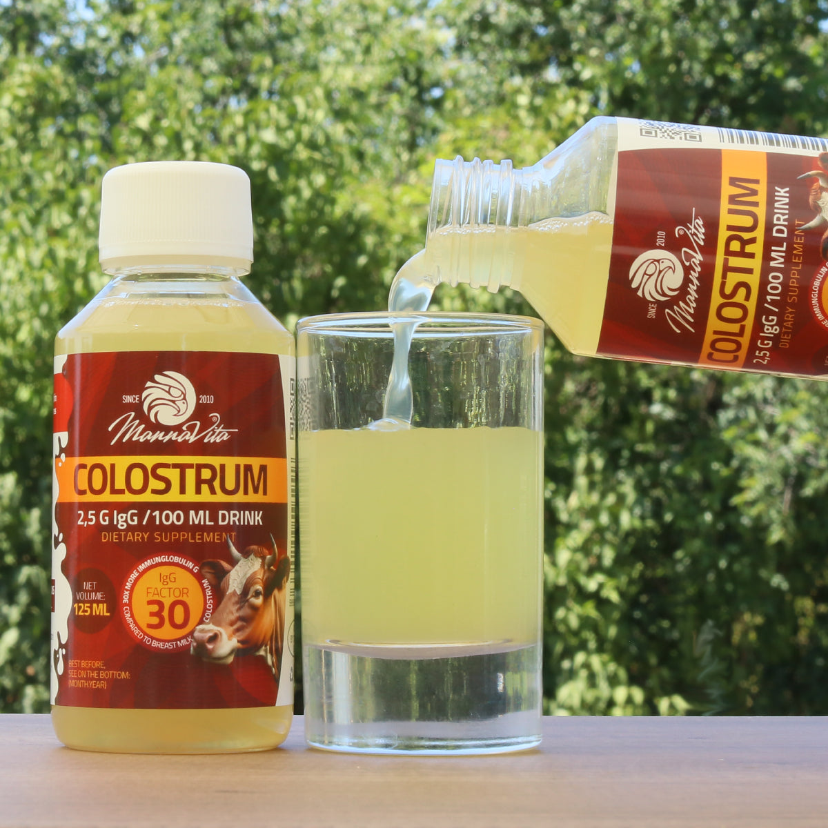 Mannavita Colostrum væske • 120 ml