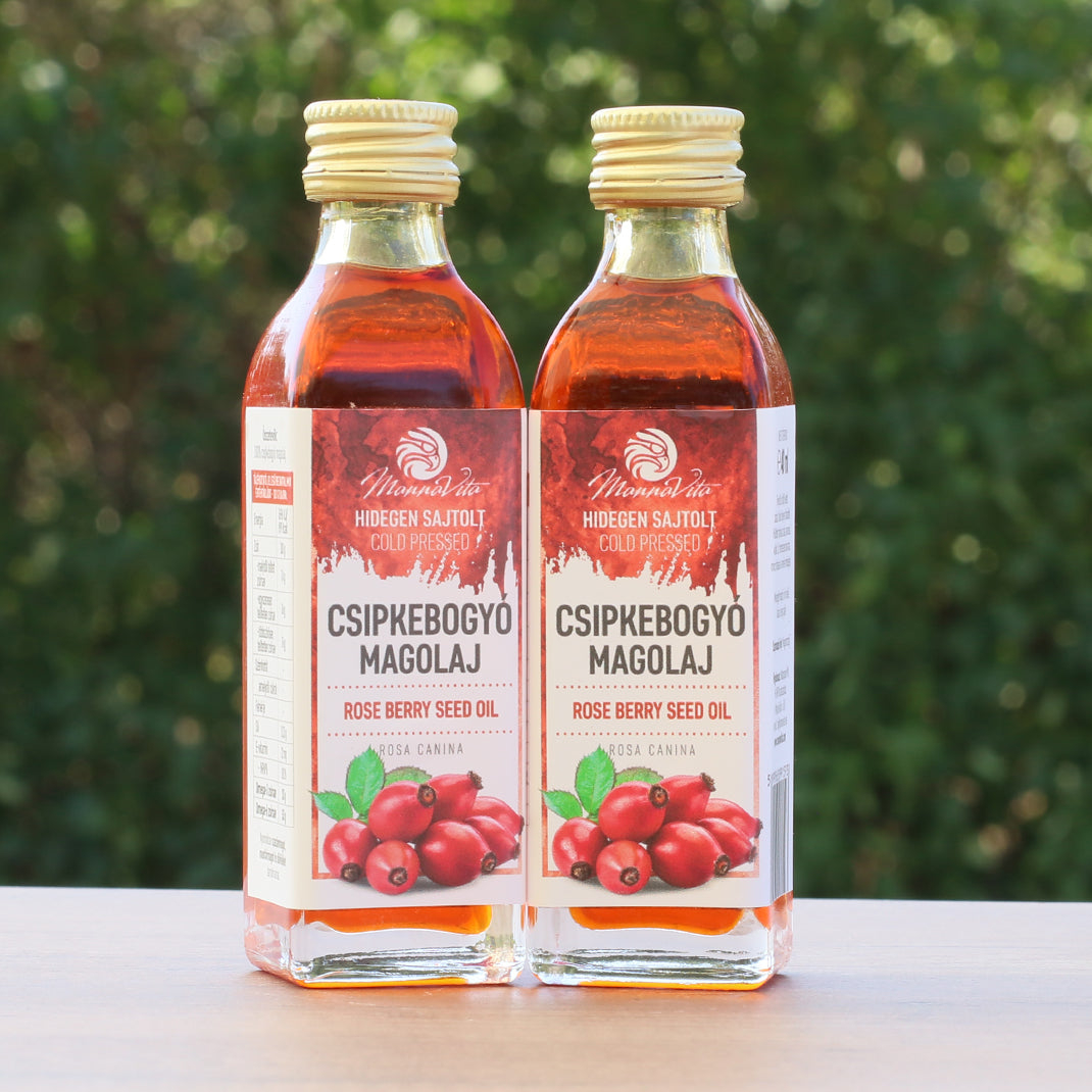 Mannavita ungarsk koldpresset hybenkerneolie • 40 ml