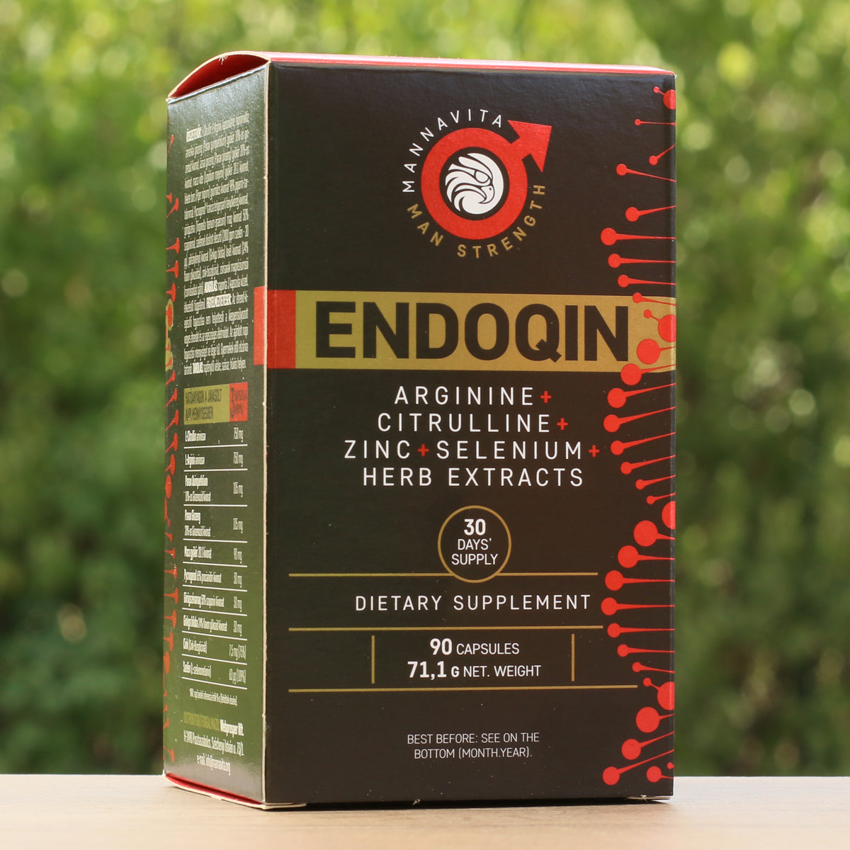 ENDOQIN Manpower Forte • 90 kapsler