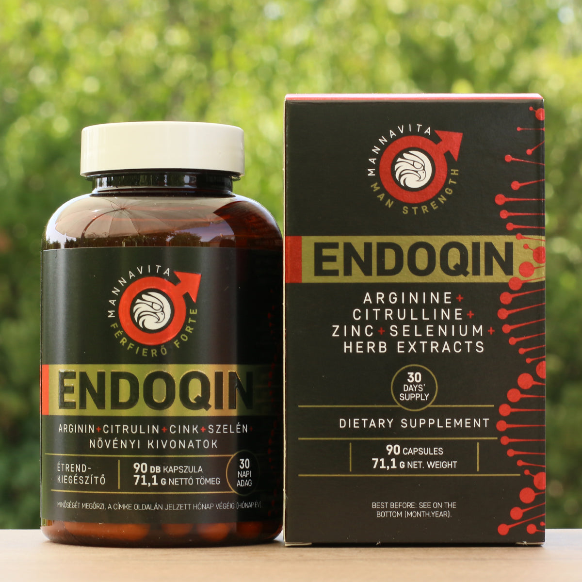 ENDOQIN Manpower Forte • 90 kapsler