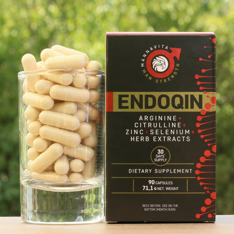 ENDOQIN Manpower Forte • 90 kapsler