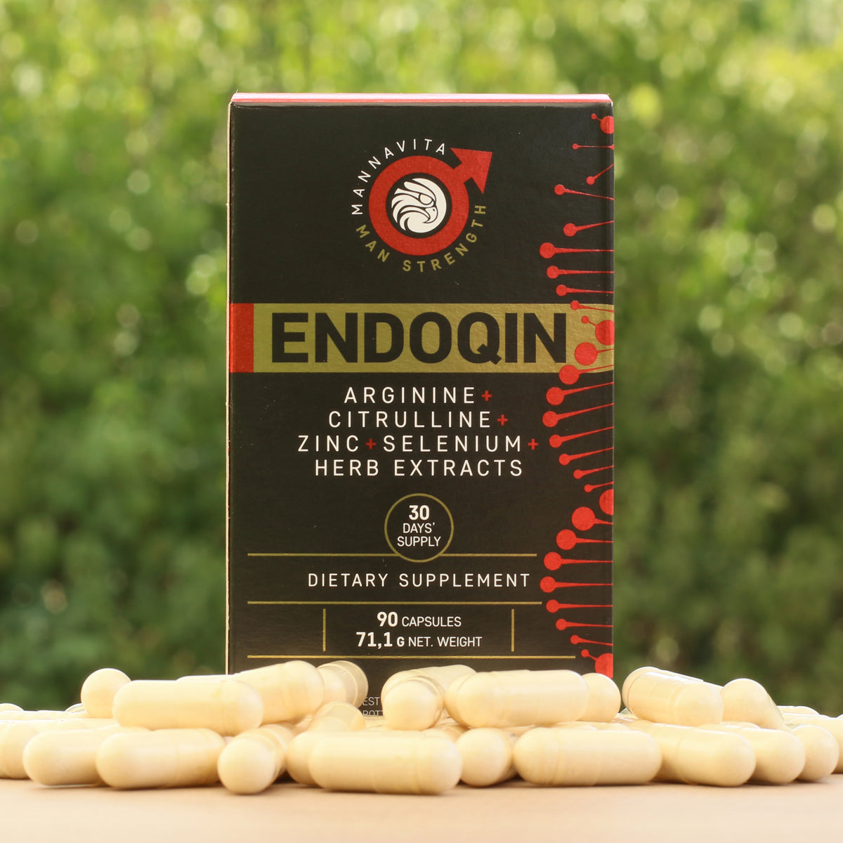 ENDOQIN Manpower Forte • 90 kapsler