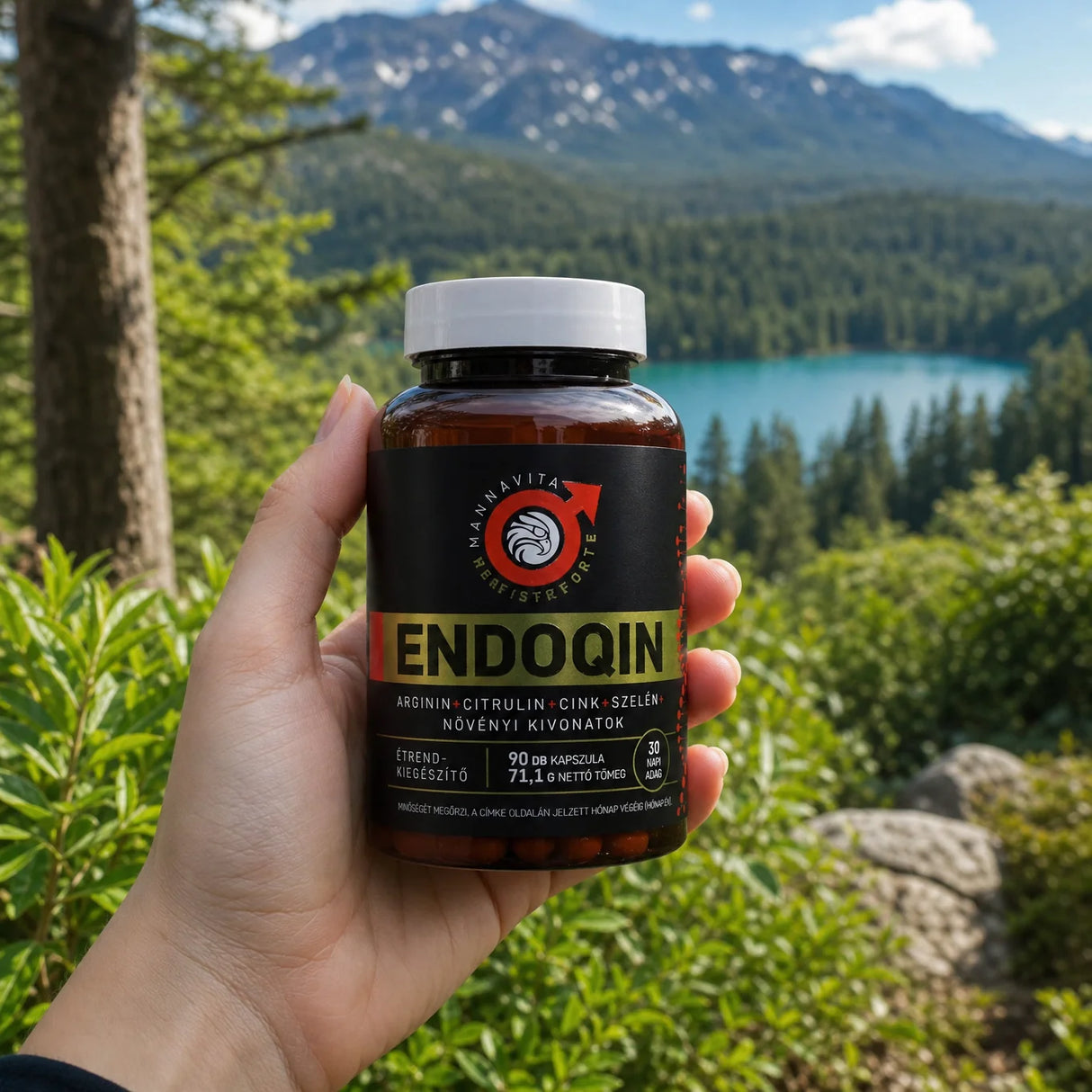 ENDOQIN Manpower Forte • 90 kapsler