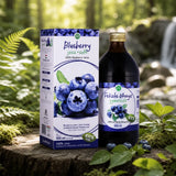 Mannavita Blåbær 100% presset ren juice • 500 ml