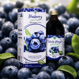 Mannavita Blåbær 100% presset ren juice • 500 ml