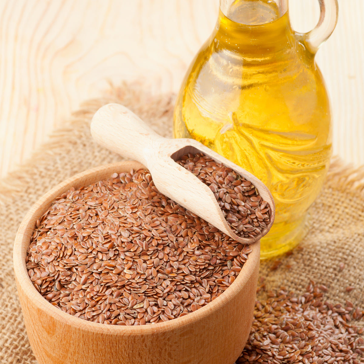 Mannavita ungarsk koldpresset hørfrøolie • 250 ml