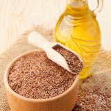 Mannavita ungarsk koldpresset hørfrøolie • 250 ml