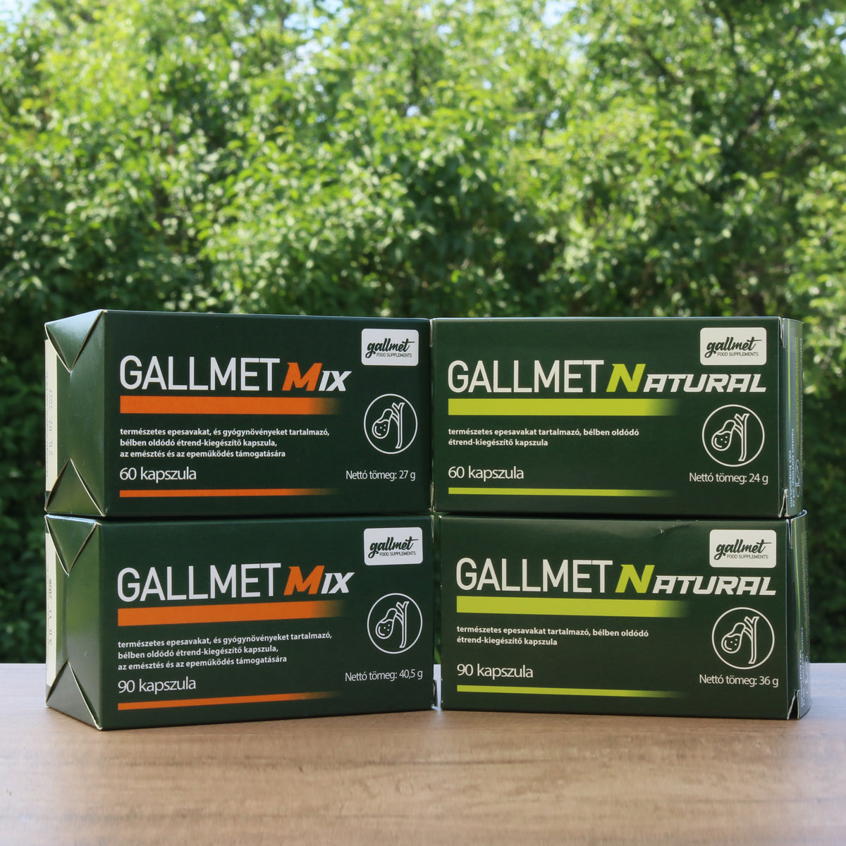 Gallmet Mix galdesyre- og urtekapsler • 60 stk.