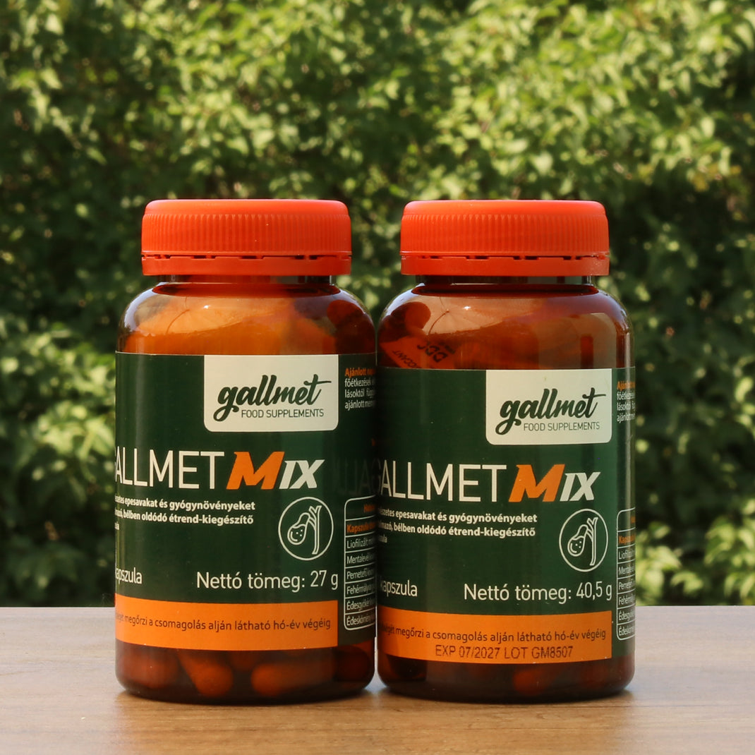 Gallmet Mix galdesyre- og urtekapsler • 60 stk.