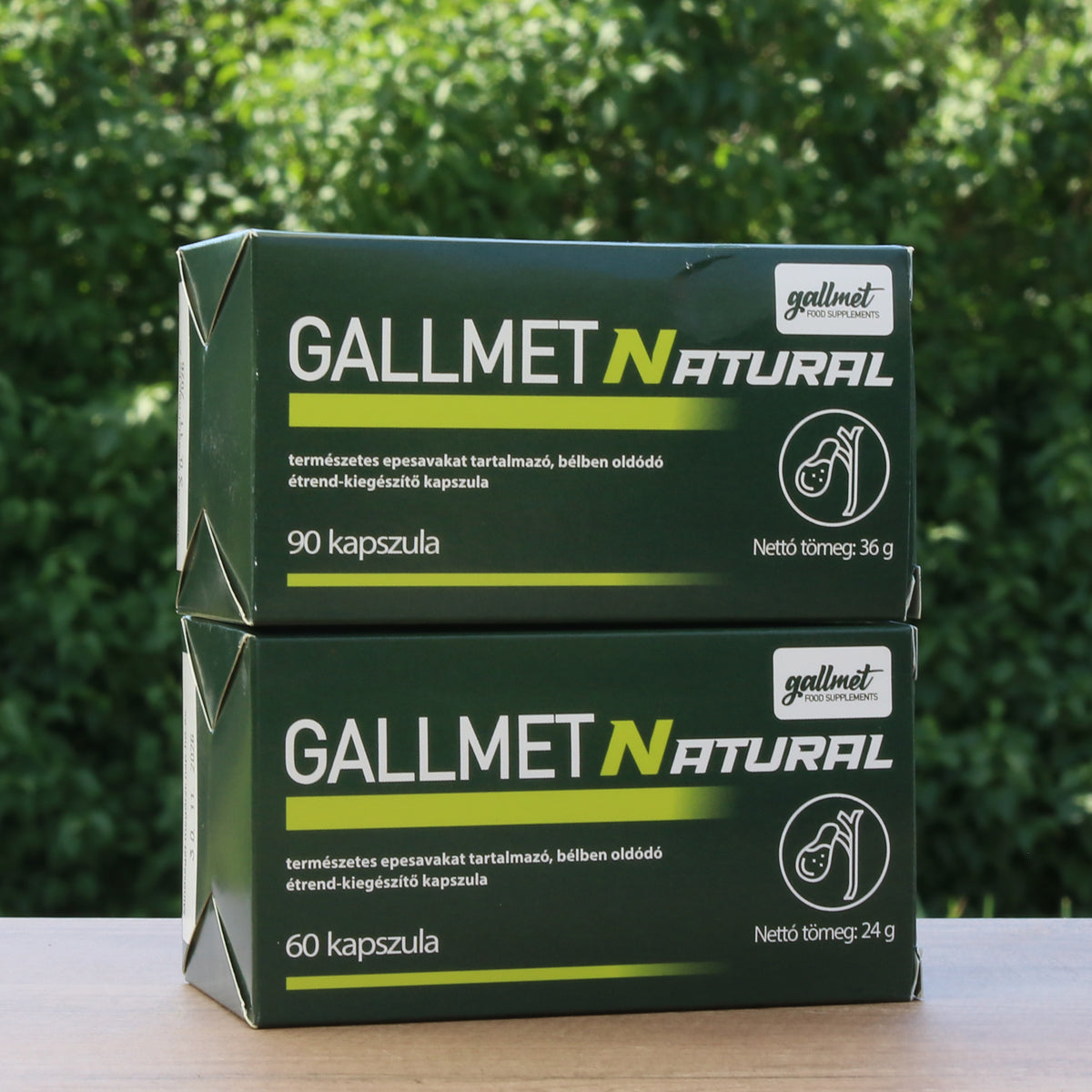Gallmet kapsler med naturlig galdesyre • 90 stk.