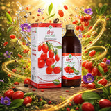 Mannavita Gojibær 100 % koldpresset ren saft • 500 ml