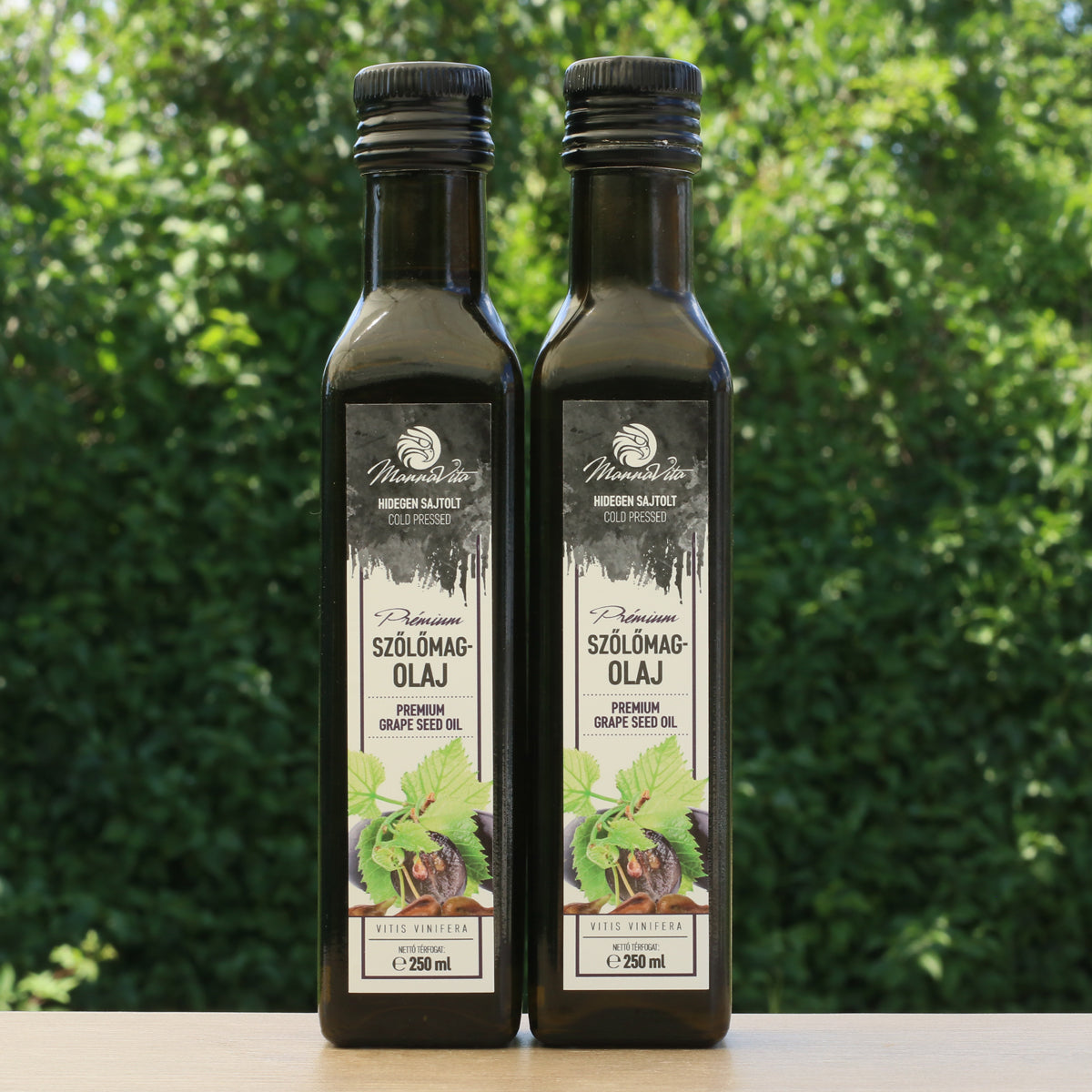 Mannavita ungarsk koldpresset druekerneolie • 250 ml