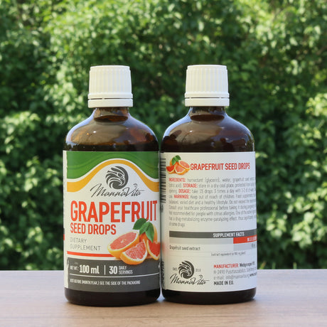 Mannavita Ekstrakt af grapefrugtkerner dråber • 100 ml