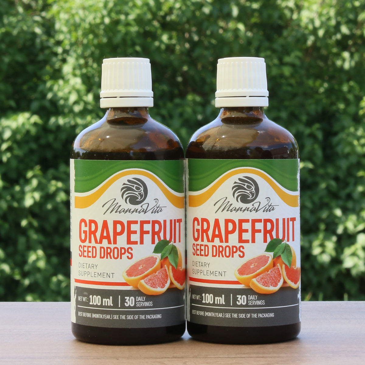 Mannavita Ekstrakt af grapefrugtkerner dråber • 100 ml
