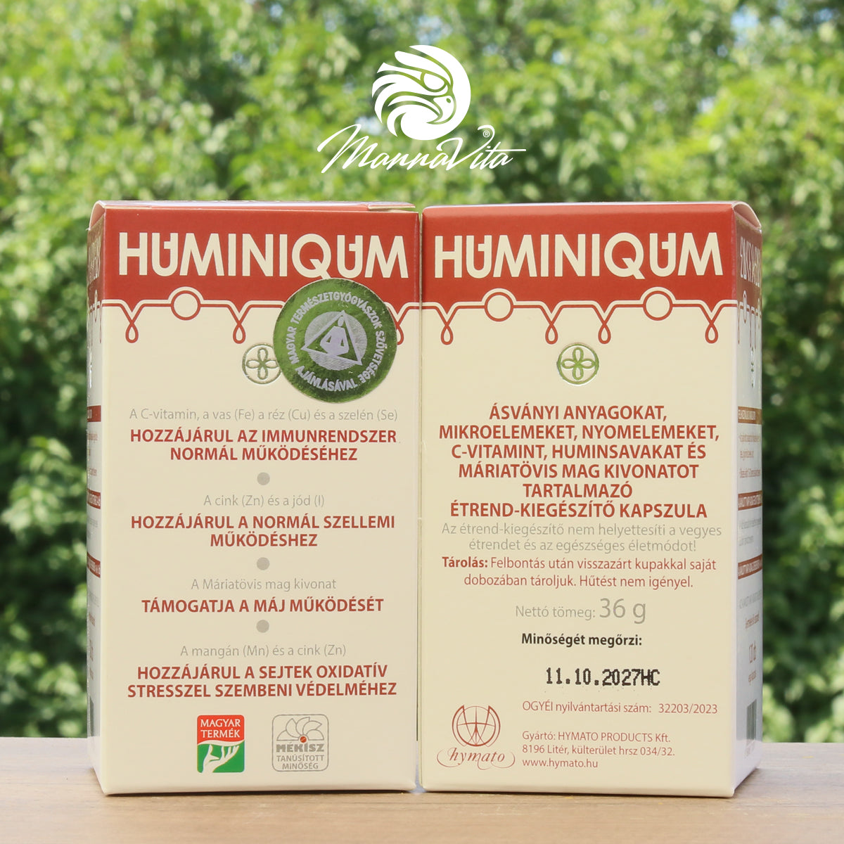 Huminiqum kapsler • 120 stk.