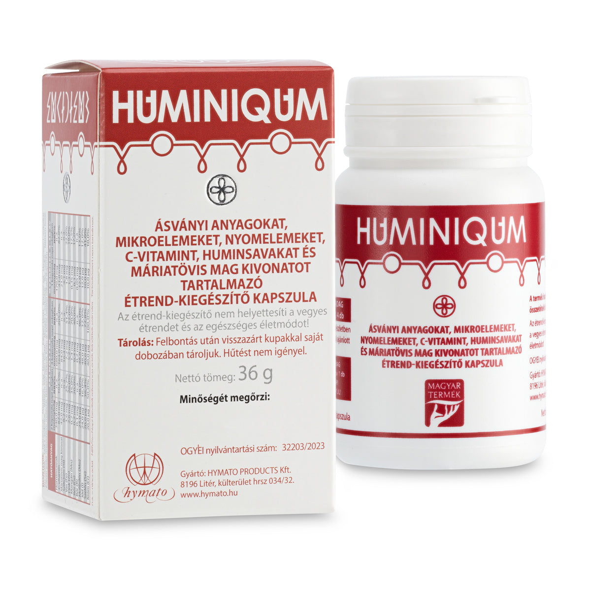 Huminiqum kapsler • 120 stk.