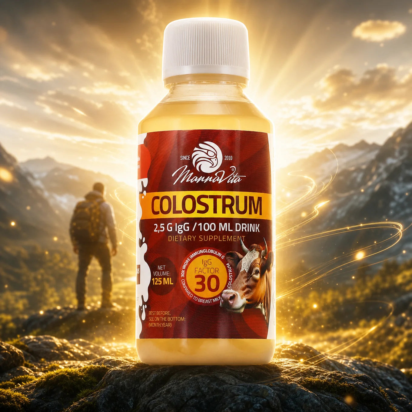 Mannavita Colostrum væske • 120 ml