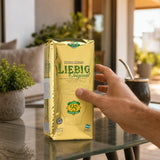 Liebig Original yerba mate-te • Fremstillet med stængler • 500 g