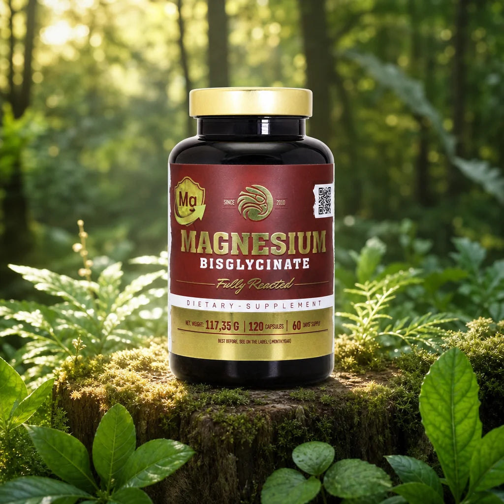 Mannavita MAGNESIUM Bisglycinat fuldt reageret • 120 stk.