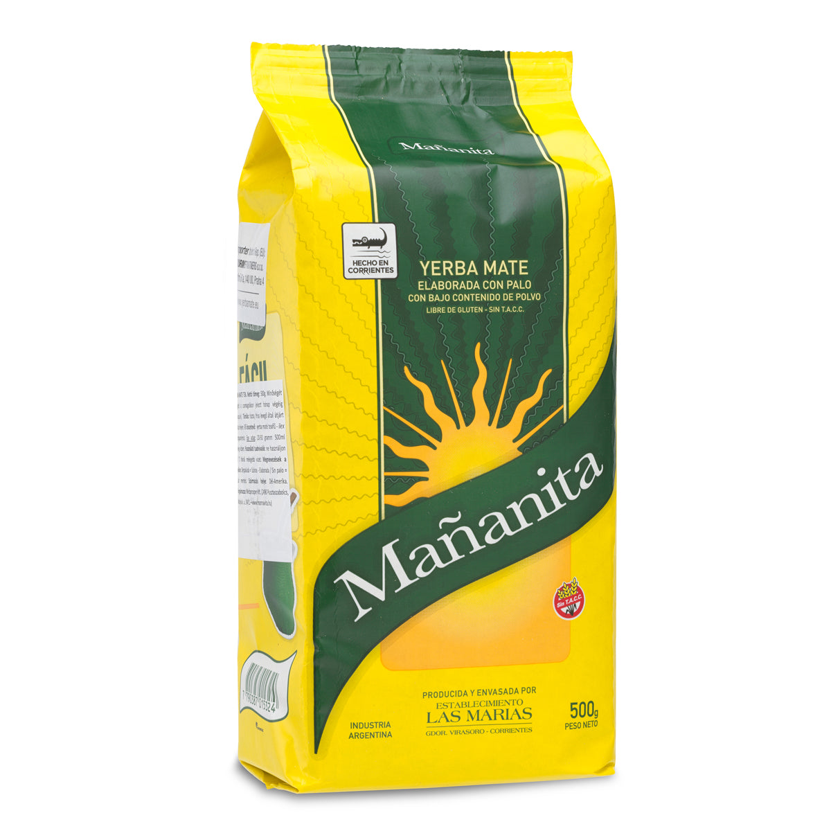 Mañanita yerba mate-te • Fremstillet med stilke • 500 g