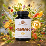 MANNA-D D3 Vitamin i olivenolie 4000 IU • 120 kapsler
