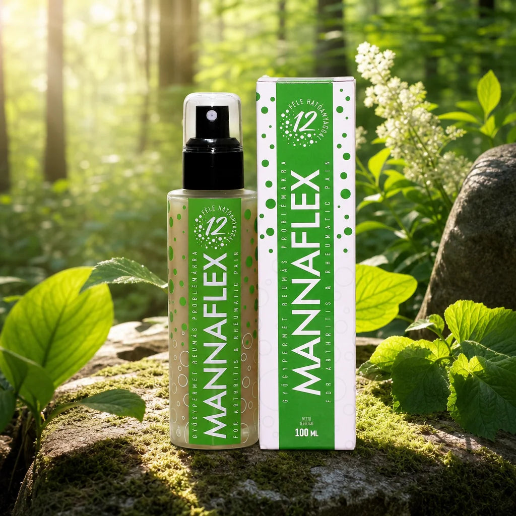 MANNAFLEX Led- & Muskelsmerte lindring Helbredende spray • 100ml