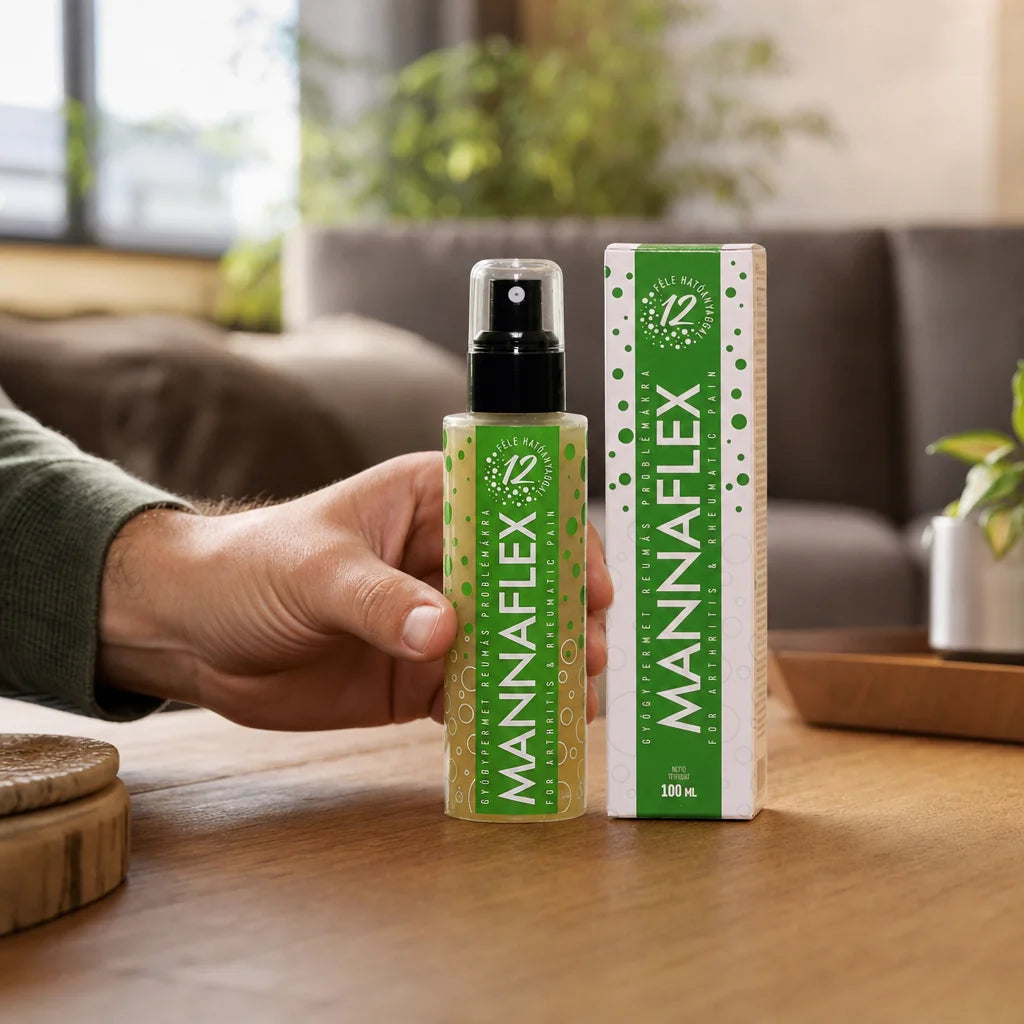 MANNAFLEX Led- & Muskelsmerte lindring Helbredende spray • 100ml