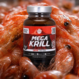 MegaKRILL 1500 mg krill olie + fiskeolie • 90 kapsler
