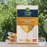 Manuka-honning pastiller med naturlig ingefær og citron • 15 stk.