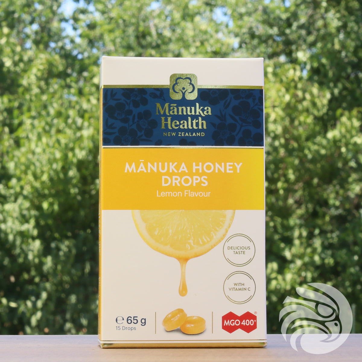 Manuka-honning pastiller med naturlig citron • 15 stk.