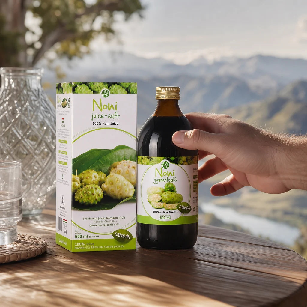 Mannavita Noni 100% presset ren juice • 500 ml