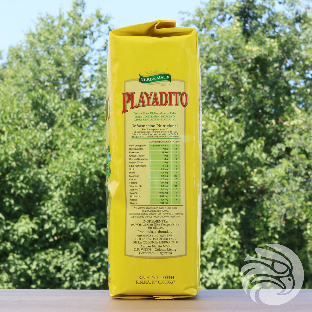 Playadito yerba mate-te • Fremstillet med stilke • 500 g