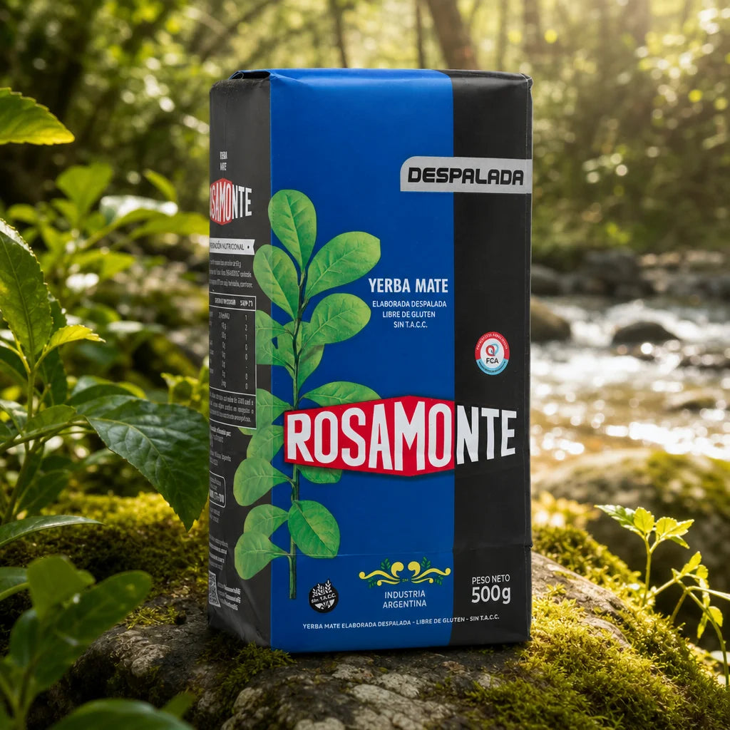 Rosamonte yerba mate-te • afstilkede blade • 500 g