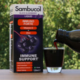 Sambucol sort hyldebærsirup, Immuno Forte • 120 ml