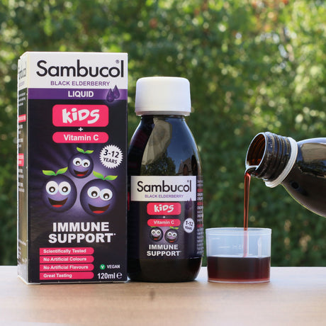 Sambucol sort hyldebærsirup, Børn • 120 ml
