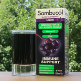 Sambucol sort hyldebærsirup, sukkerfri • 120 ml