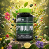 Mannavita Spirulina 500 mg tabletter • 180 stk.