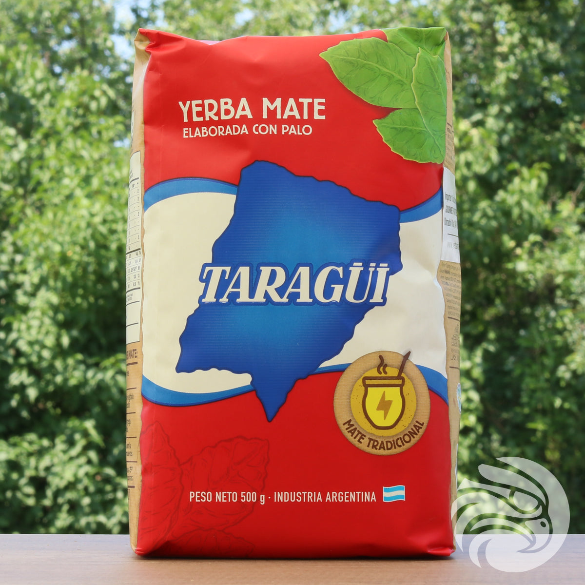 Taragüi yerba mate te • Fremstillet med stilk • 500 g