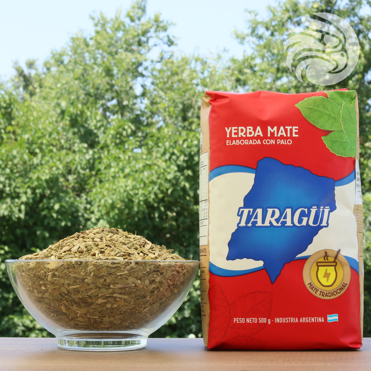 Taragüi yerba mate te • Fremstillet med stilk • 500 g