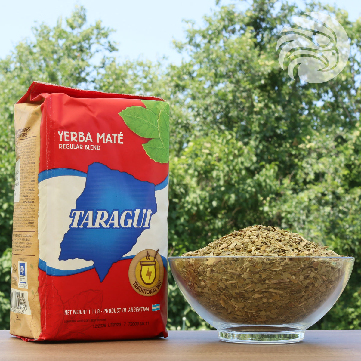 Taragüi yerba mate te • Fremstillet med stilk • 500 g