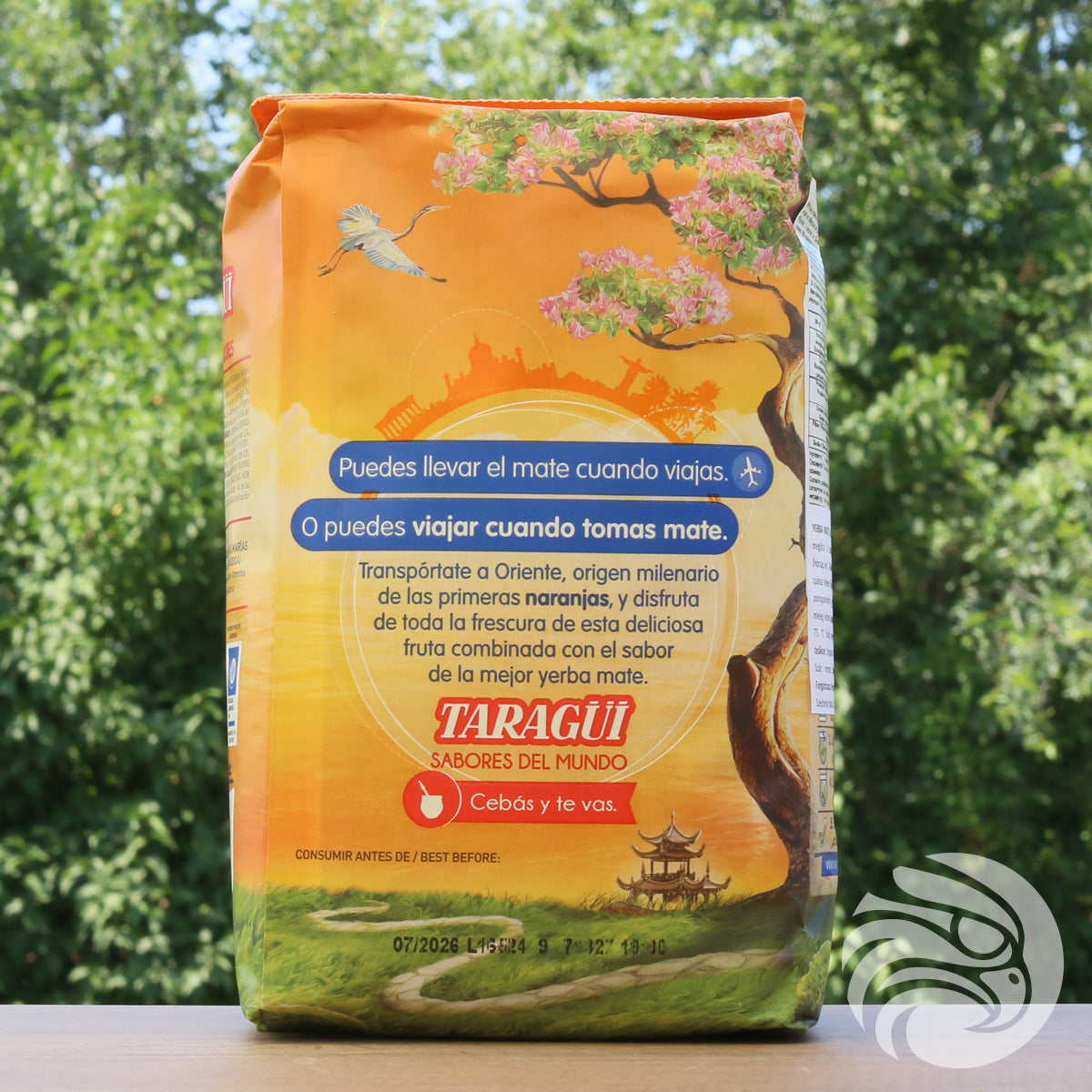 Taragüi yerba mate te • Oriental Orange • 500 g