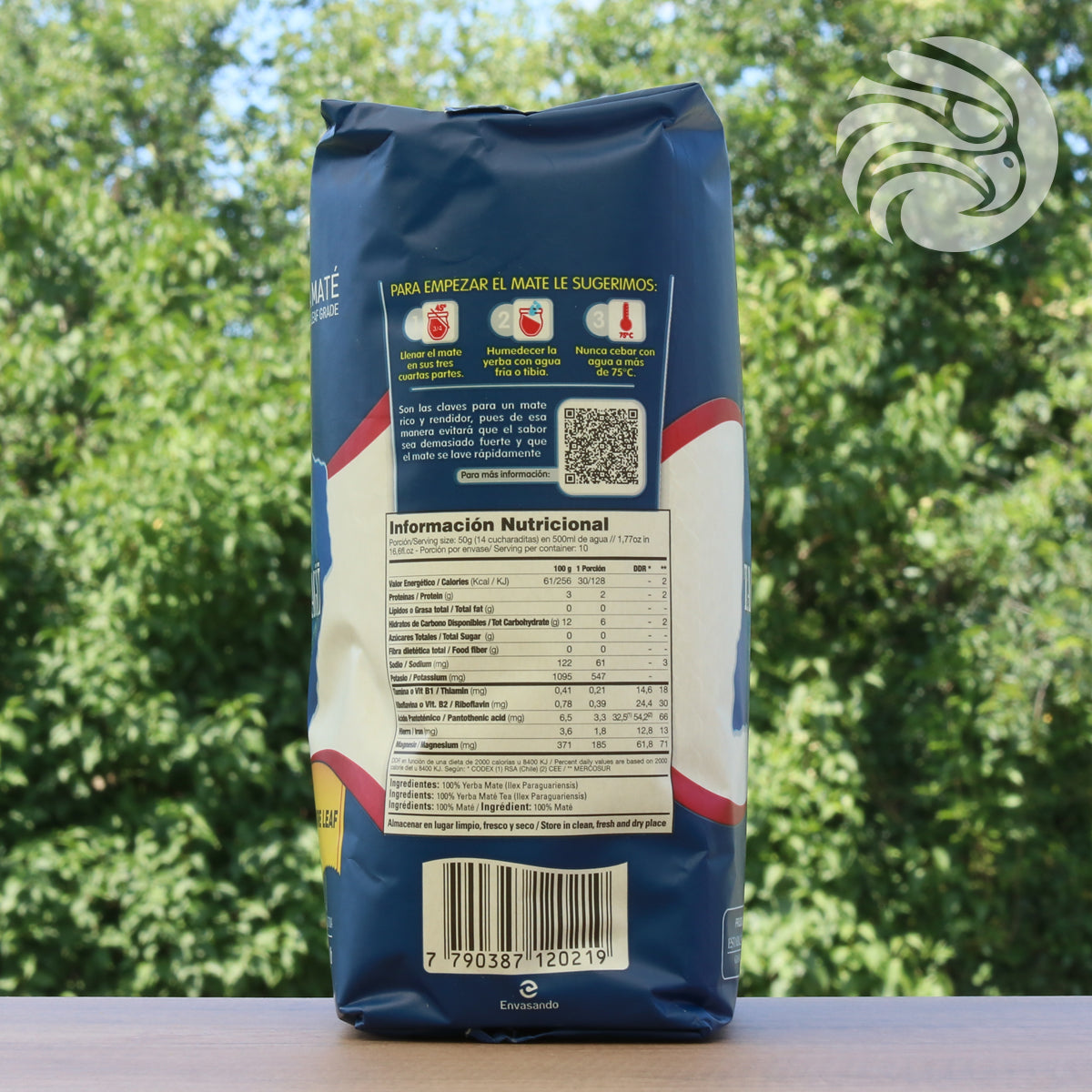 Taragüi yerba mate-te • Rene blade – Sin palo • 500 g