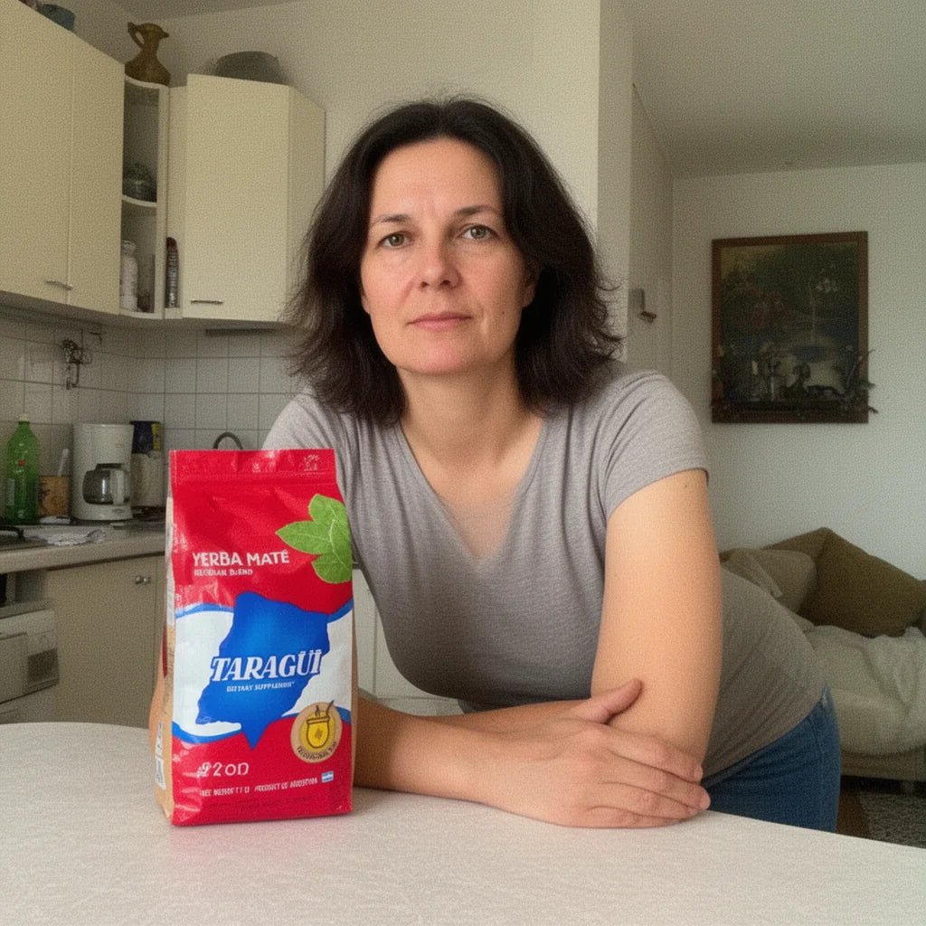 Taragüi yerba mate te • Fremstillet med stilk • 500 g